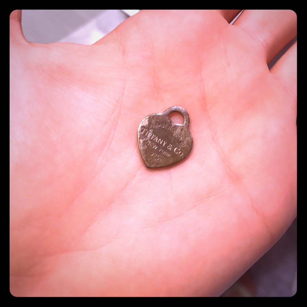 Tiffany's heart charm